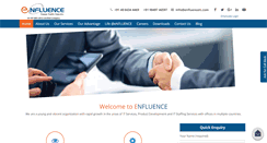 Desktop Screenshot of enfluenceit.com